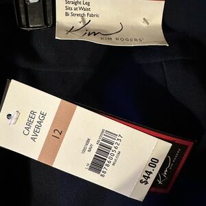 Kim Rogers Navy career pants